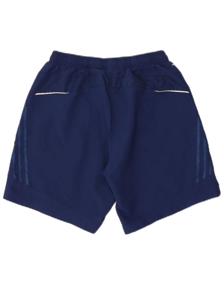 Pantaloni scurți sport pentru bărbați Adidas Climalite, mari, albastru, poliester
