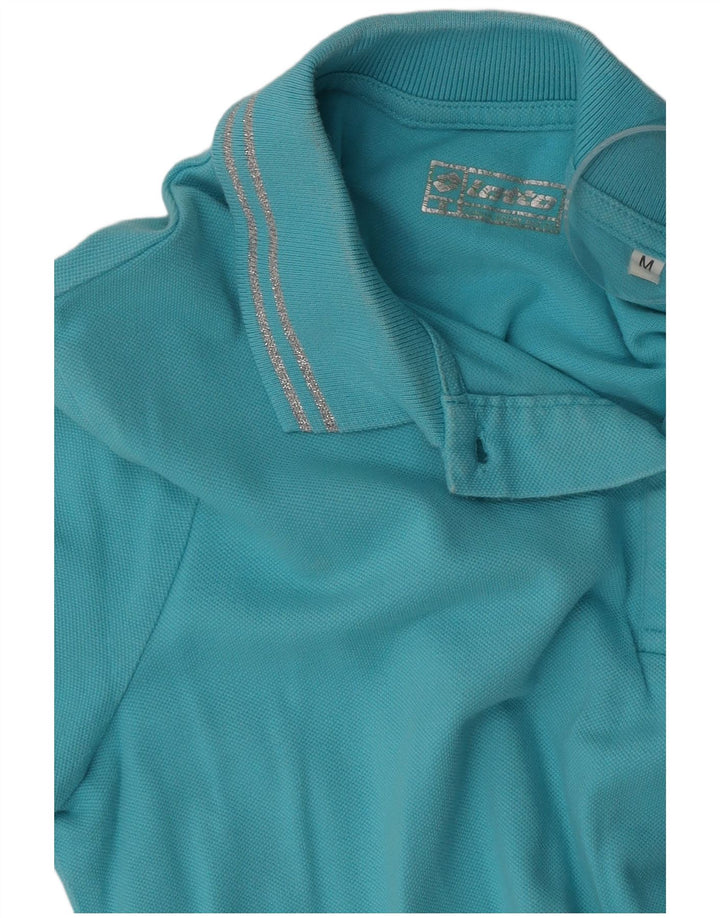 Tricou polo pentru femei Lotto UK 12 Medium Blue