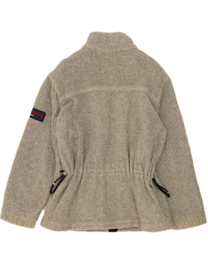 BEST COMPANY Womens Fleece Jacket UK 16 Large Grey