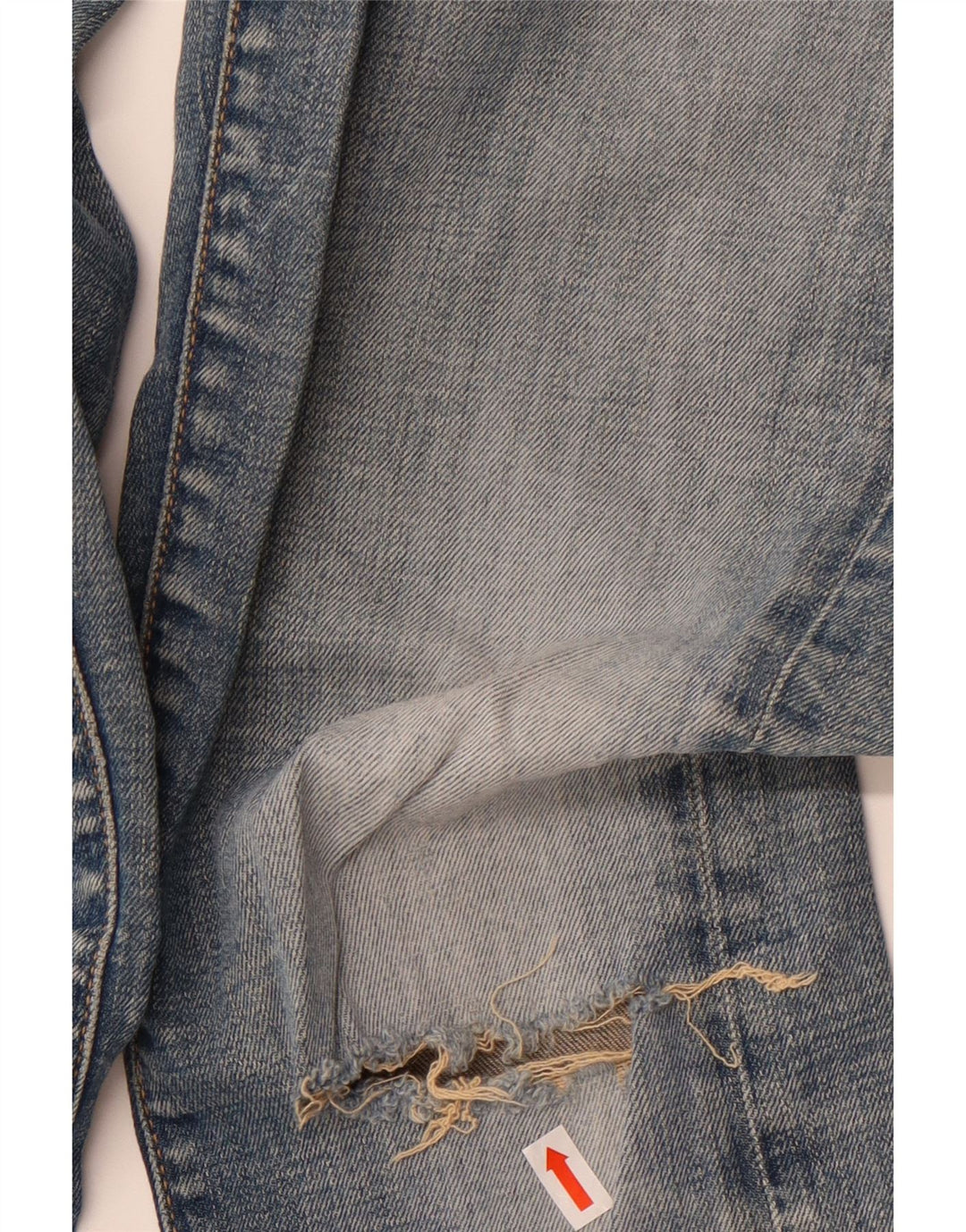 Blugi skinny distressed pentru femei G-Star W30 L31 albastru