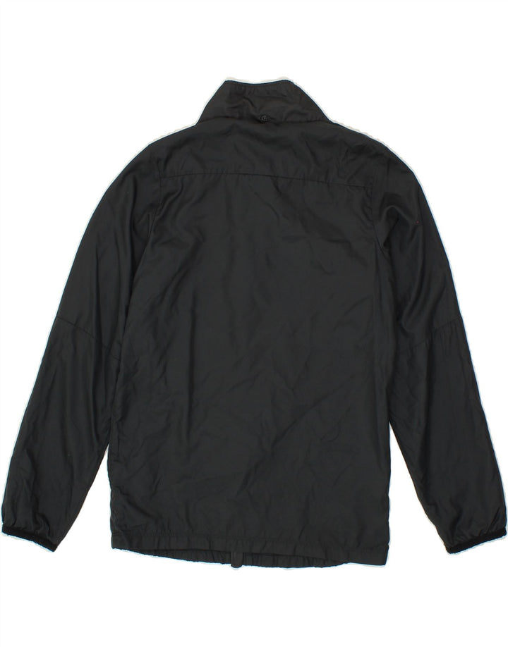 NIKE Boys Tracksuit Top Jacket 10-11 Years Medium Black Polyester Vintage Nike and Second-Hand Nike from Messina Hembry 