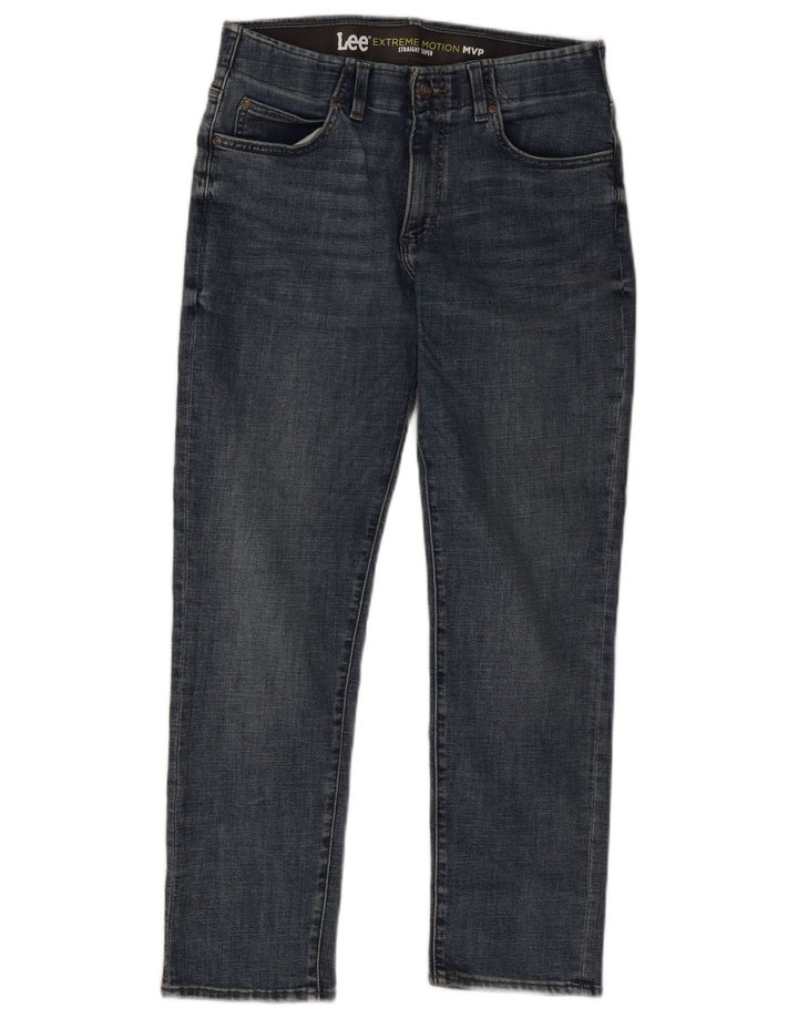 Blugi Lee Flex Tapered drepte pentru bărbați W32 L30 bumbac albastru