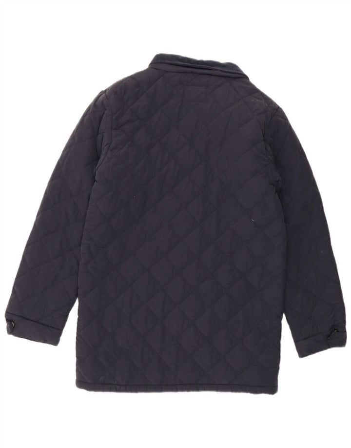Jachetă matlasată pentru băieți Ben Sherman 11-12 ani, albastru bleumarin, bumbac clasic
