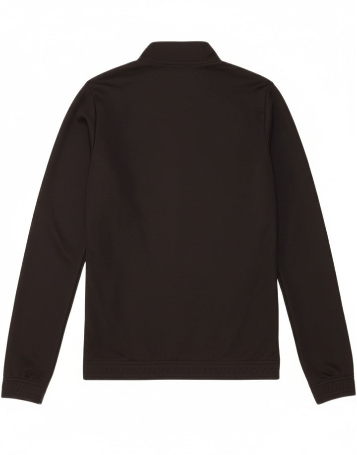 ADIDAS Mens Oliver Tracksuit Top Jacket Small Black Polyester