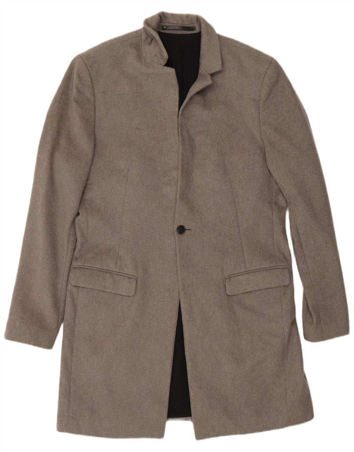 Palton pentru bărbați All Saints UK 40 Lână mare, gri