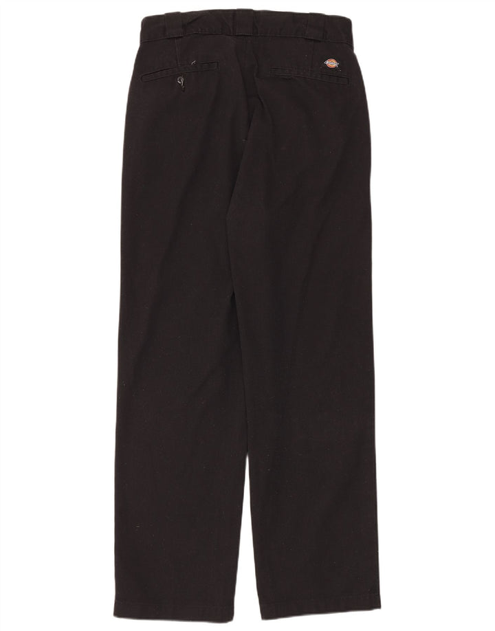 Pantaloni chino drepți pentru bărbați Dickies L30 L30 Poliester negru