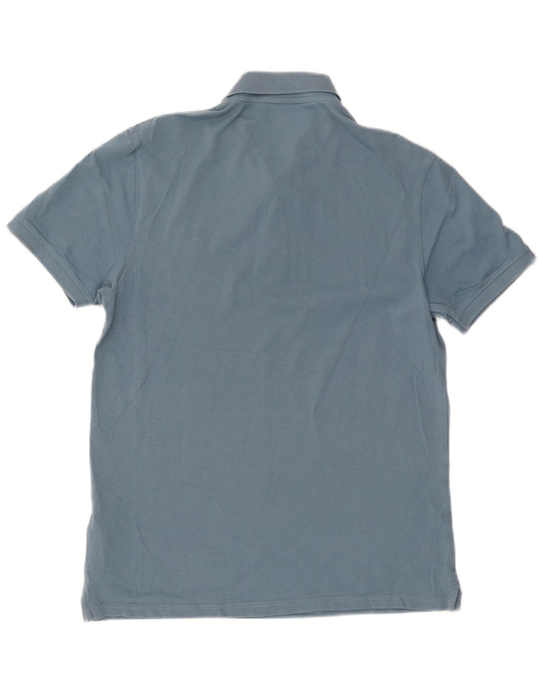 Tricou polo Lyle & Scott pentru bărbați, bumbac albastru mediu