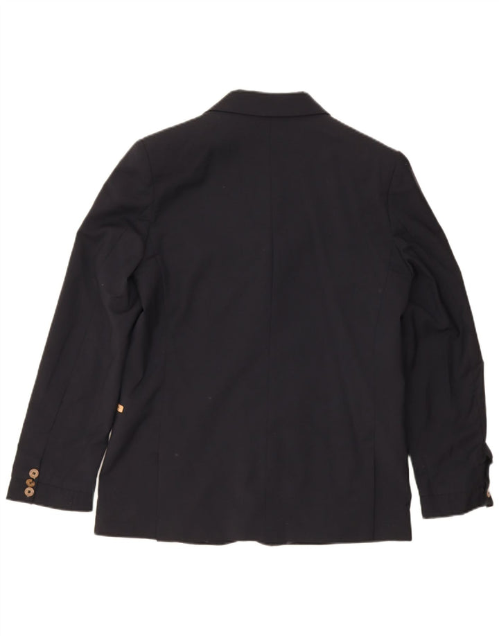 ALVIERO MARTINI Sacou blazer cu 3 nasturi pentru baieti 13-14 ani XL bleumarin