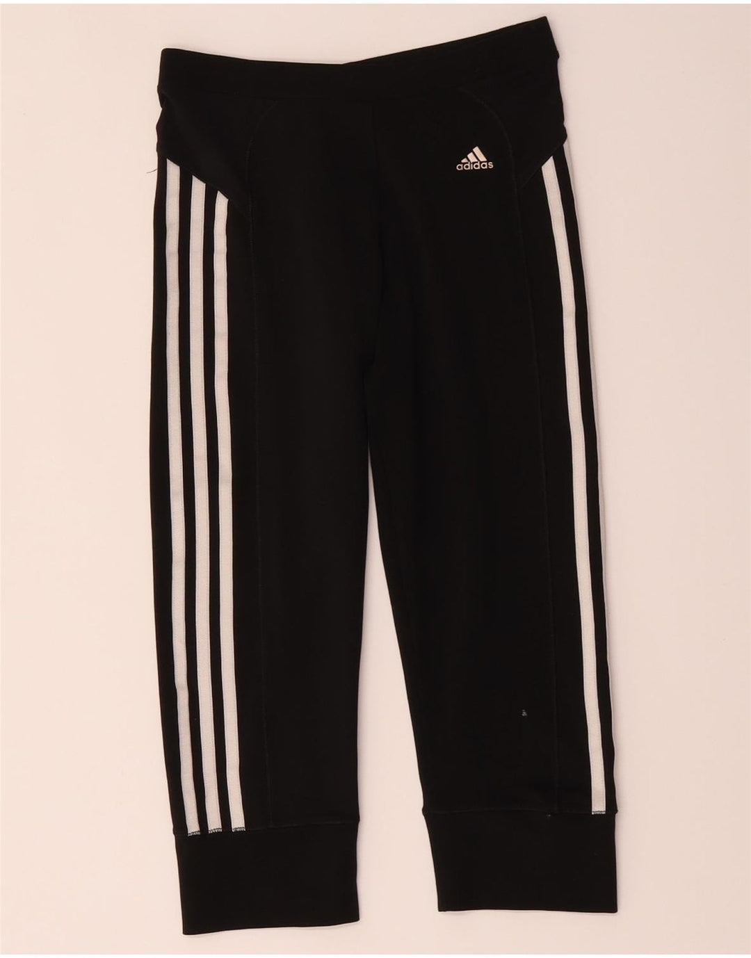 Leggings Adidas Climacool Capri pentru femei UK 10 Poliester negru mic