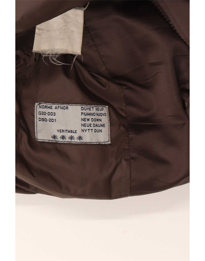 Palton căptușit pentru femei Moncler Mărimea 3 Maro mare