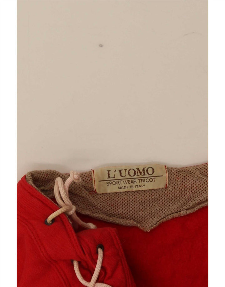 Pulover crop pentru femei L'Uomo UK 16, mare, roșu
