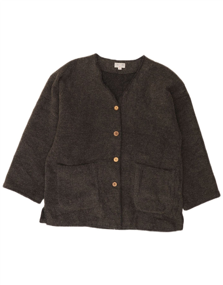 Jachetă pentru femei Street One supradimensionată cu 4 nasturi EU 36 Lână gri mică