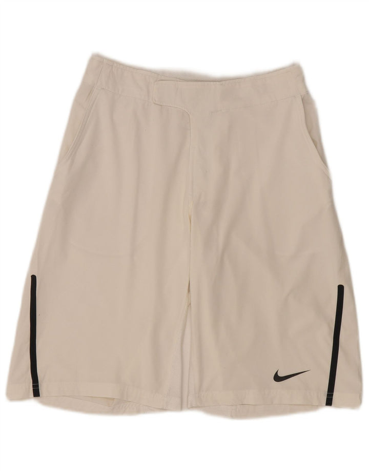 Pantaloni scurți chino pentru bărbați Nike Small W30 White