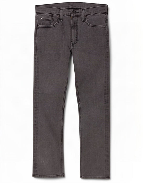Blugi Levi's 513 Slim Straight pentru bărbați W29 L30 bumbac gri