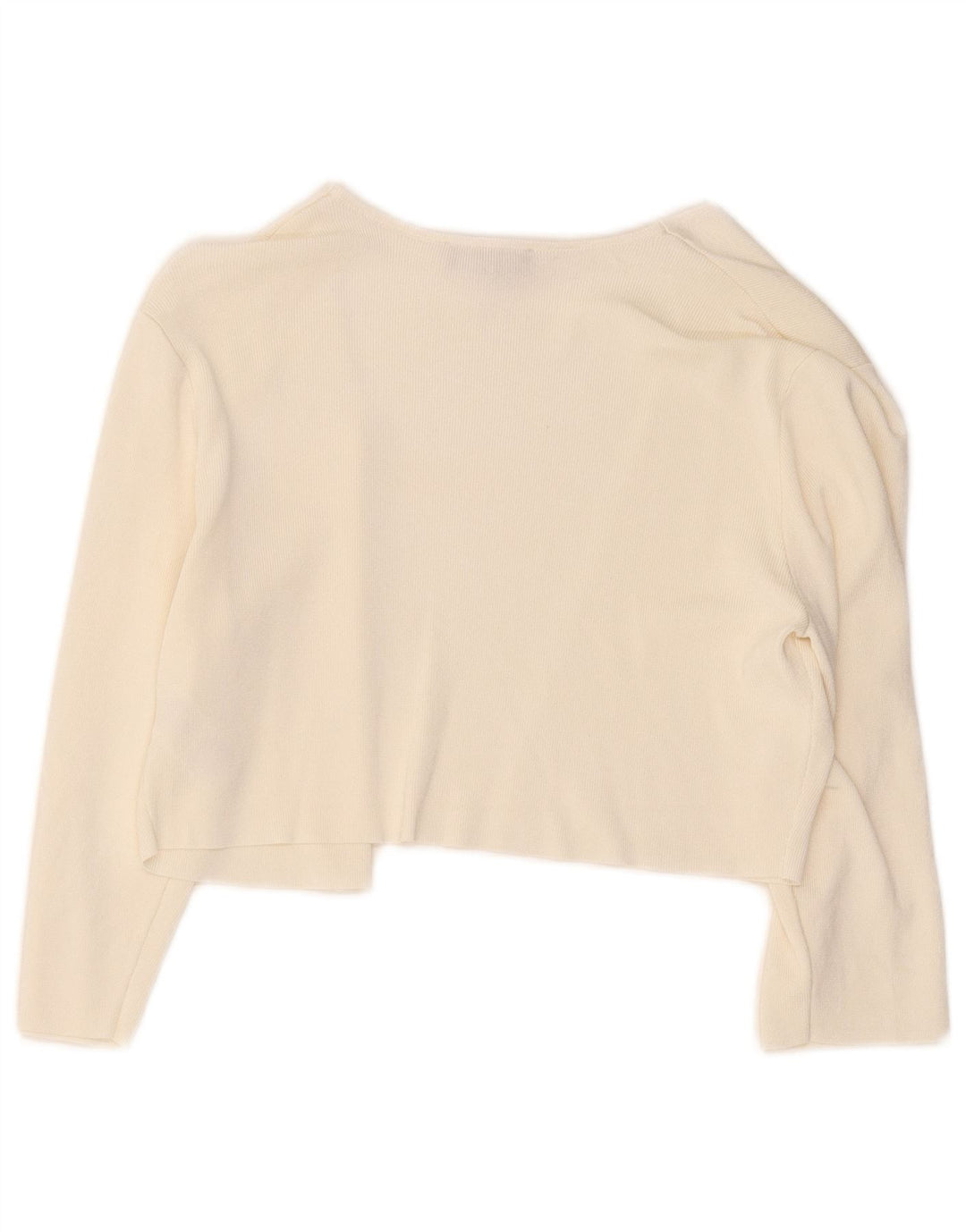 Pulover Bolero deschis pentru femei Phase Eight, cu mâneci 3/4, UK 14, mediu alb