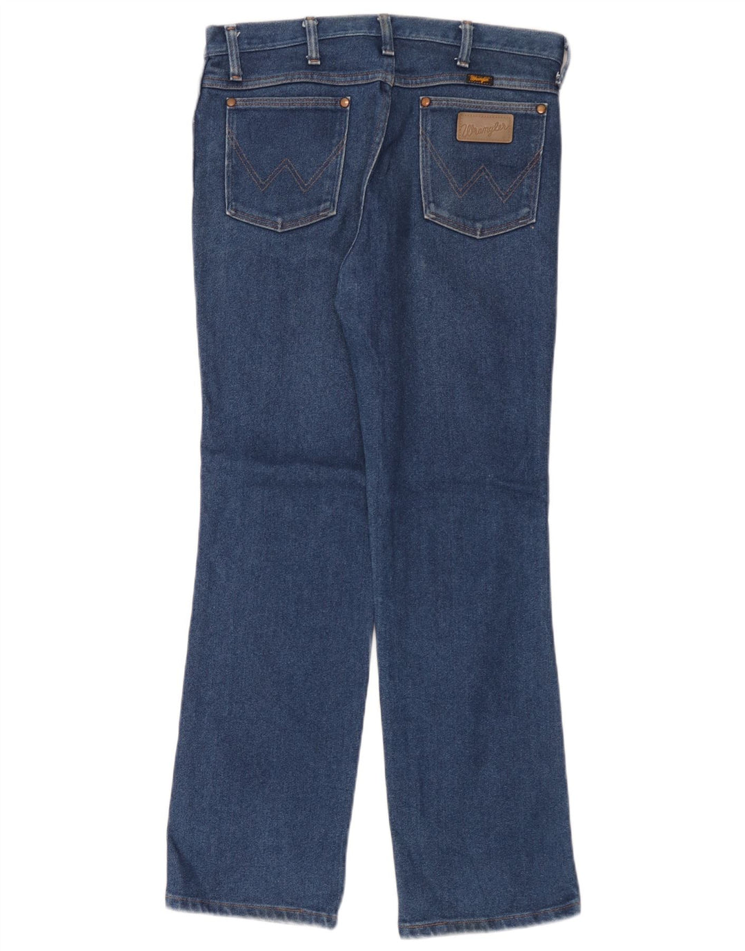 Blugi drepti pentru bărbați Wrangler W33 L30 Bumbac albastru