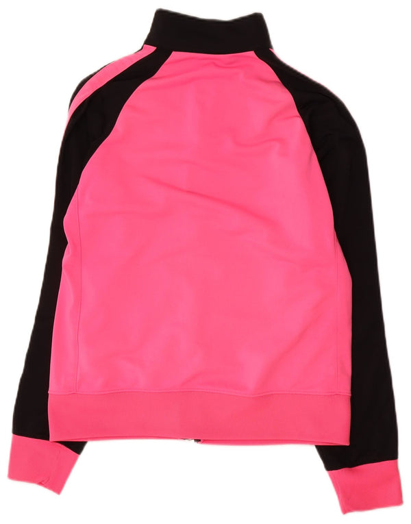 Jachetă de trening pentru fete Nike 13-14 ani XL roz poliester color bloc
