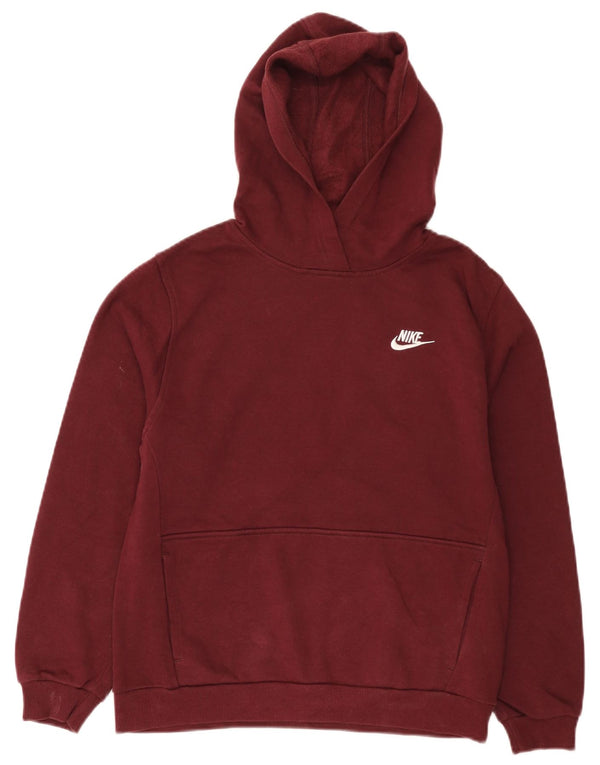 Pulover Nike pentru băieți 13-14 ani XL bumbac burgundă