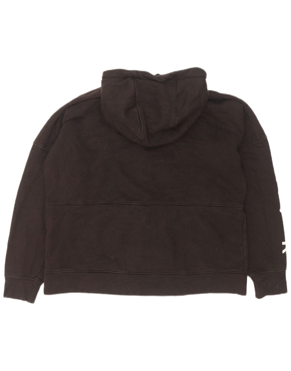 Pulover Nike Graphic Zip pentru bărbați, bumbac XL, negru