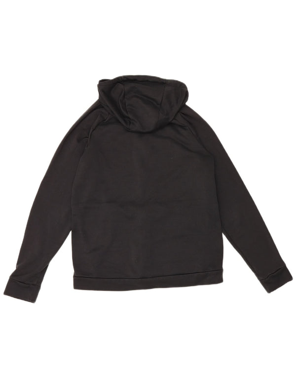 Pulover Nike pentru bărbați Dri Fit, cu fermoar, poliester mediu negru