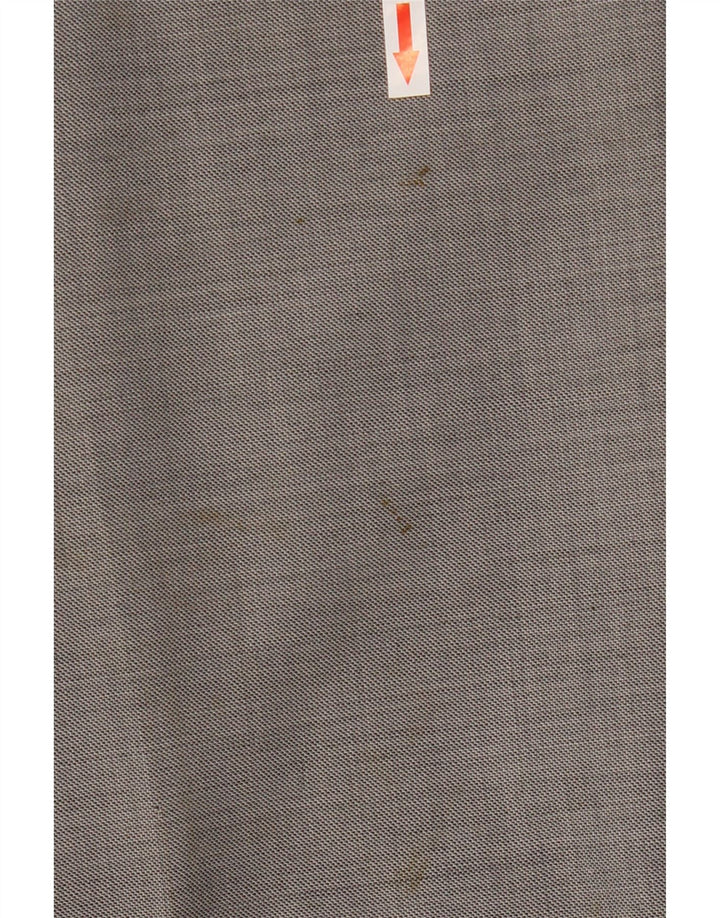 Marks & Spencer Pantaloni de costum conici pentru bărbați L44 L31 Lână gri