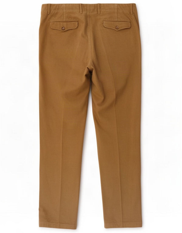 Massimo Dutti Pantaloni chino drepți pentru bărbați EU 44 Mari L34 L31 Bej Bumbac