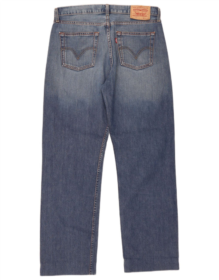 Blugi drepti pentru bărbați Levi's 751 W34 L30 Bumbac albastru