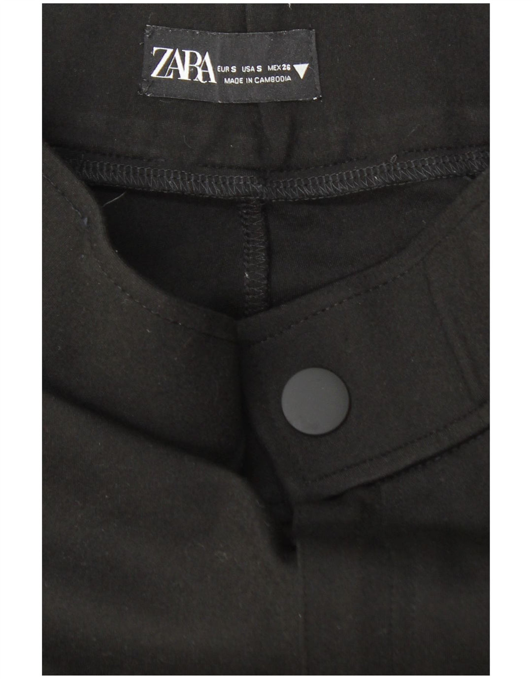 Pantaloni scurti de damă ZARA Mici L26 L25 Negri