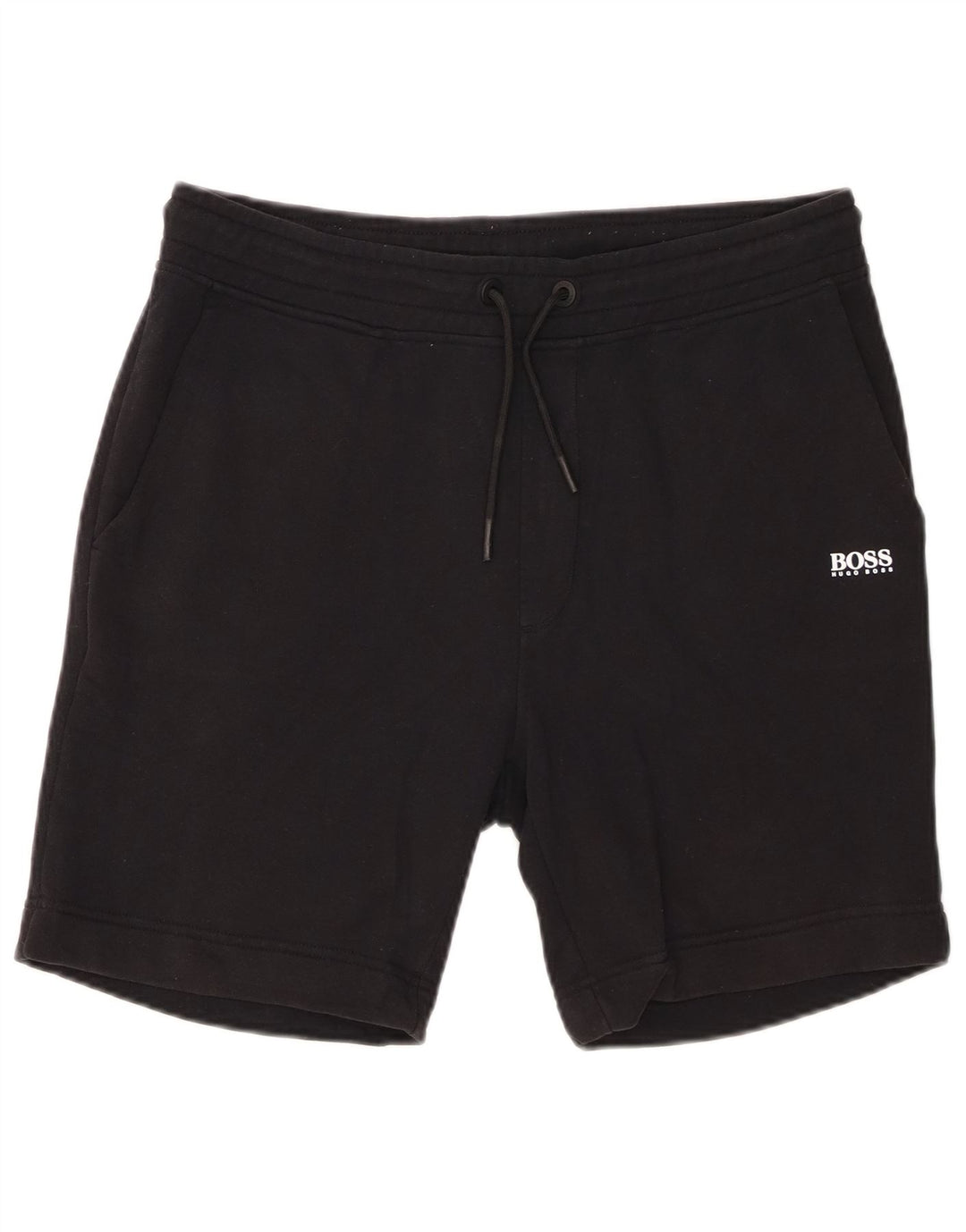 Pantaloni scurți sport pentru bărbați Hugo Boss, mari, negru, bumbac