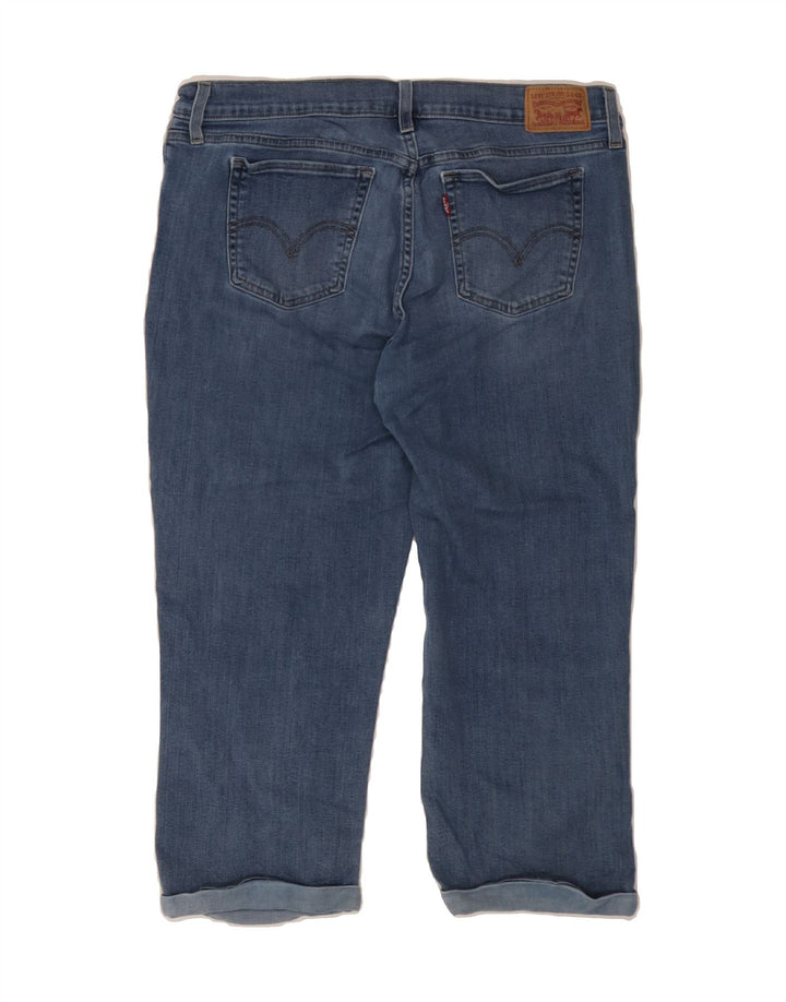 LEVI'S Womens Capri Jeans W32 L21 Blue Cotton Vintage Levi's and Second-Hand Levi's from Messina Hembry 
