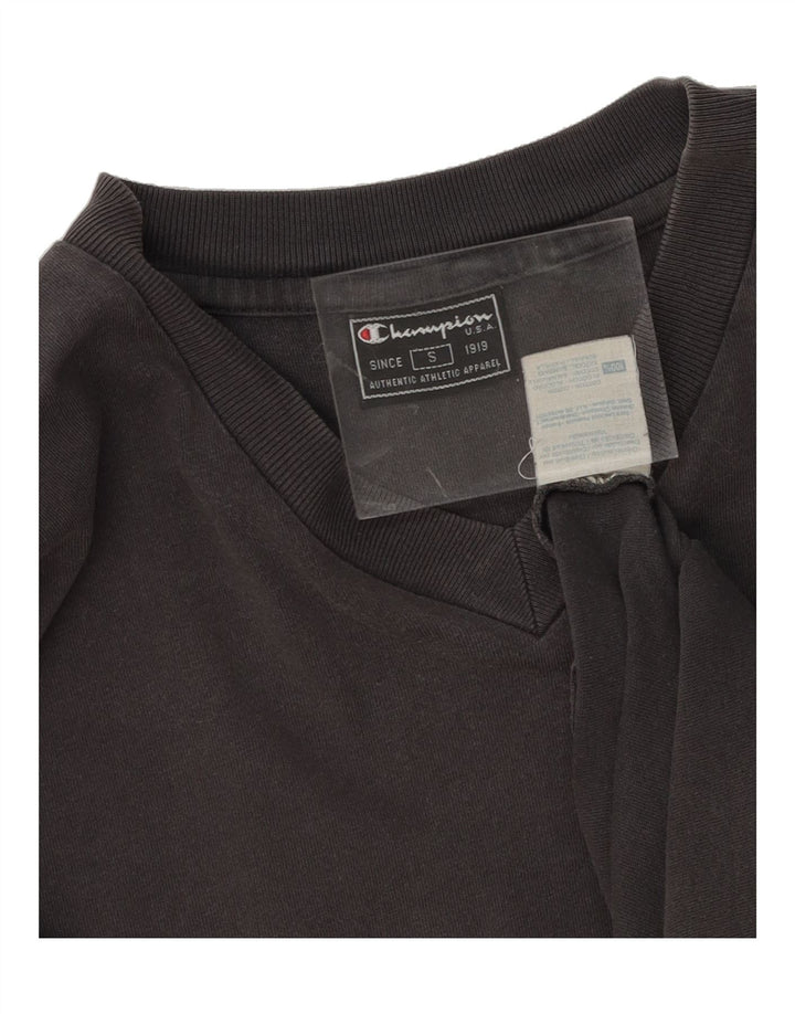 CHAMPION Mens T-Shirt Top Small Grey Cotton Vintage Champion and Second-Hand Champion from Messina Hembry 