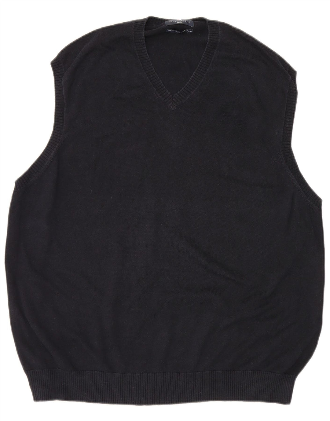 Bluză pentru bărbați Marks & Spencer Blue Harbour Vest Tank Top 2XL Bumbac bleumarin