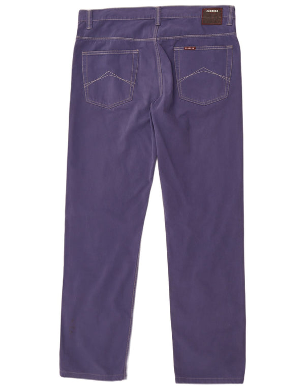 Pantaloni casual drepti pentru bărbați Carrera IT 54 2XL L38 L33 Bumbac albastru