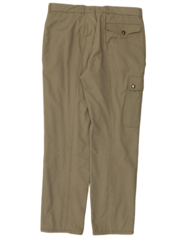 Pantaloni cargo drepti pentru bărbați VINTAGE L32 L29 kaki
