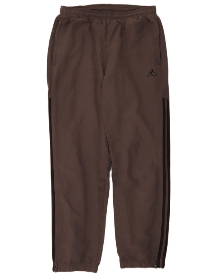 Pantaloni de trening pentru bărbați Adidas Pantaloni de jogging Gri mediu Poliester