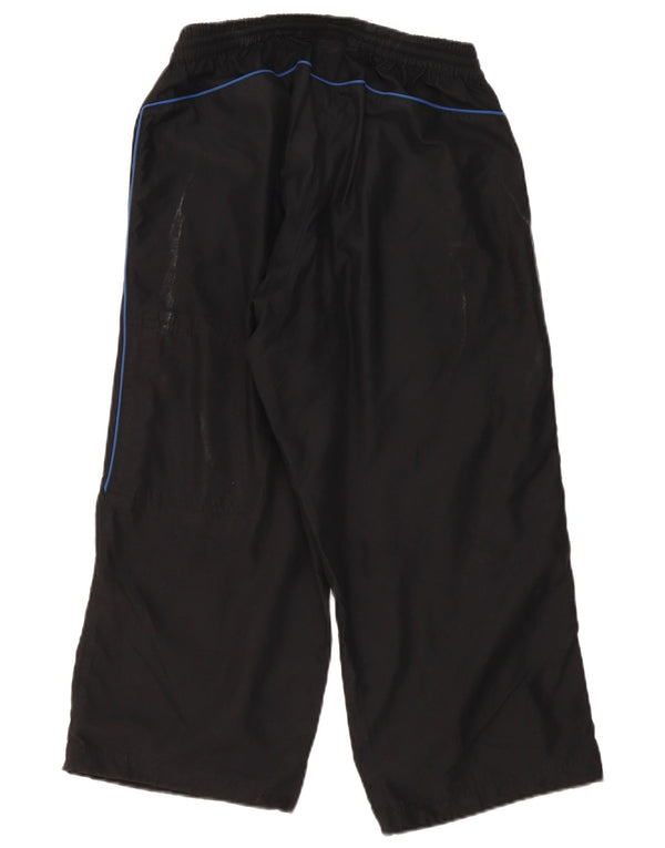 Pantaloni de trening Fila Capri pentru femei UK 14 Poliester negru mare