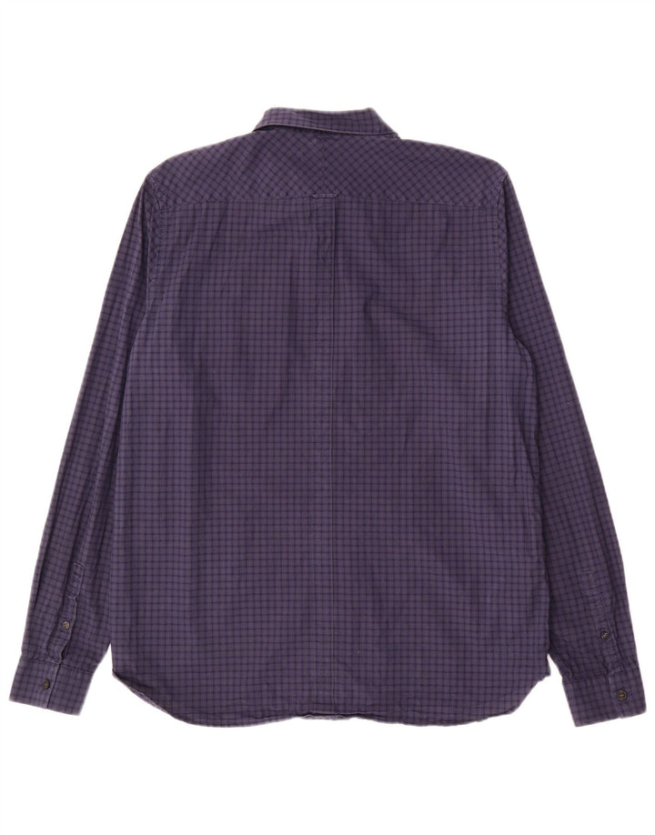 Cămașă pentru bărbați FRED PERRY, mare, bleumarin, din bumbac