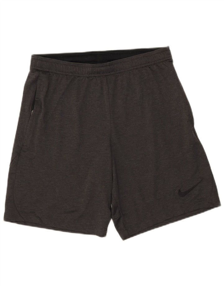 Pantaloni scurți sport Nike Dri Fit Slim Fit, gri mediu, poliester