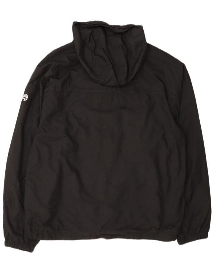 Jachetă de ploaie cu glugă pentru bărbați Timberland UK 40, mare, negru, nailon