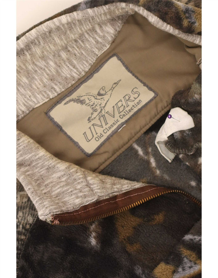 Jachetă fleece pentru bărbați Univers UK 42 XL poliester camuflaj multicolor