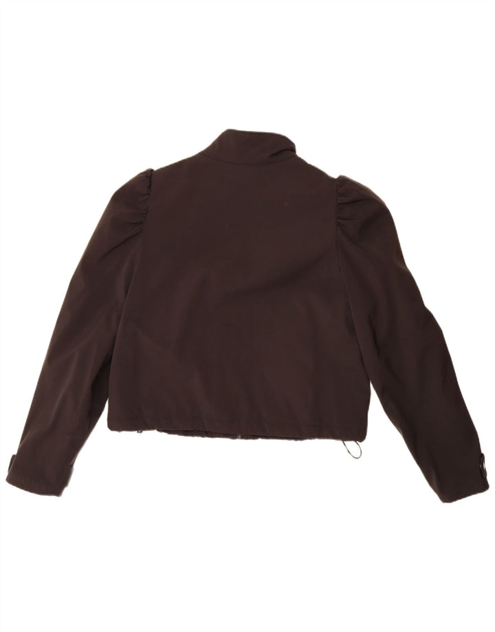 Jachetă bomber supradimensionată pentru femei Zara UK 10 Small Black