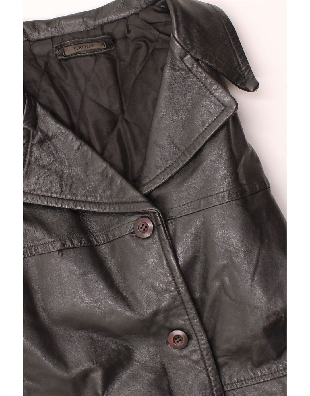 VINTAGE Womens Bomber Jacket UK 14 Medium Black Vintage Vintage and Second-Hand Vintage from Messina Hembry 