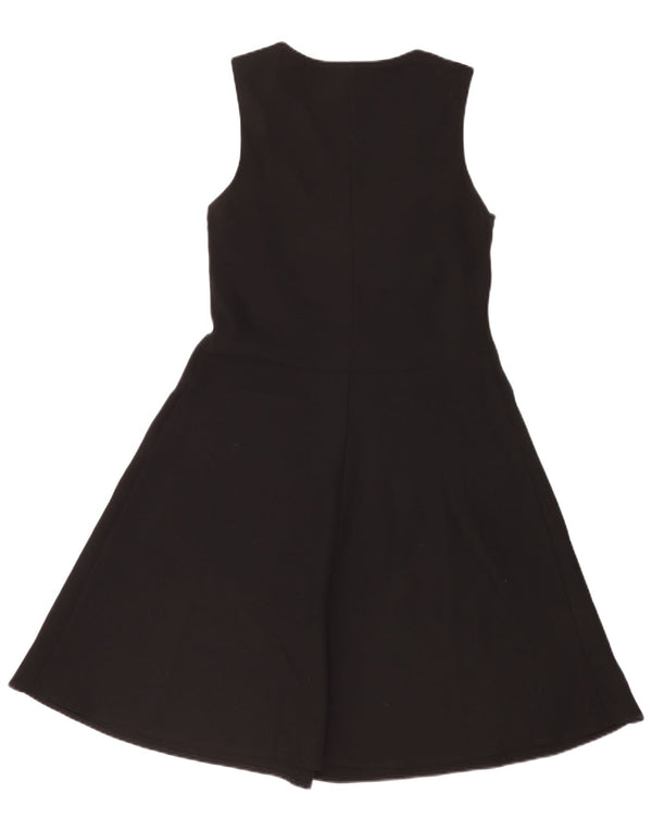 Rochie A-Line fără mâneci pentru femei Laura Ashley UK 12 Poliester mediu negru