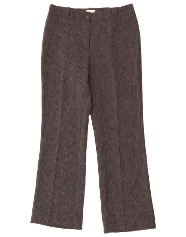Max & Co. Pantaloni casual drepti pentru femei UK 10 Small W28 L28 Gri
