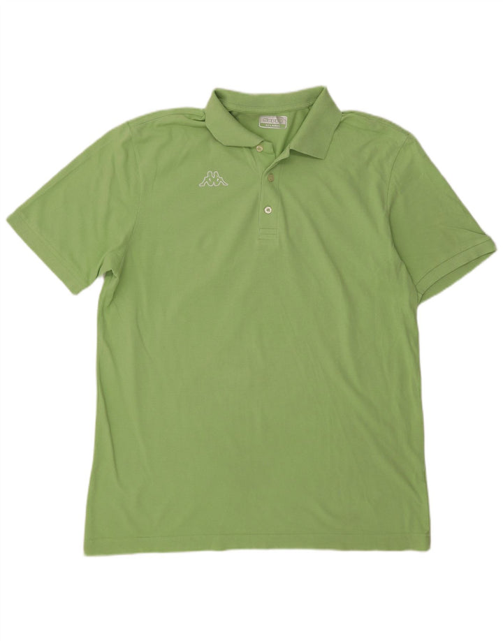 Tricou polo pentru bărbați Kappa 2XL verde