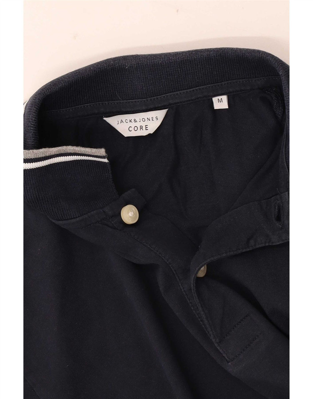 Tricou polo Jack & Jones pentru bărbați, mediu bleumarin