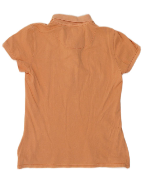 Tricou polo Refrigue pentru femei UK 14 mare bumbac portocaliu