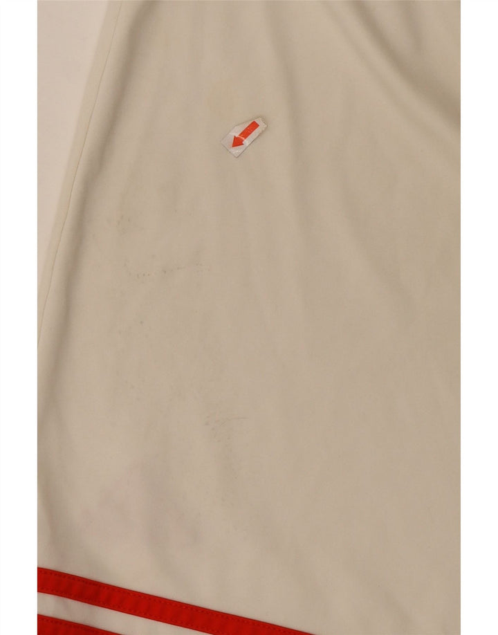 Pantaloni scurți sport pentru bărbați Adidas Climalite, poliester alb mic