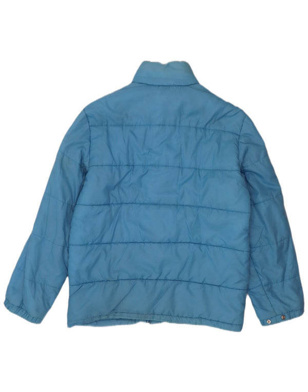 Jachetă căptușită vintage pentru bărbați UK 40 Large Blue