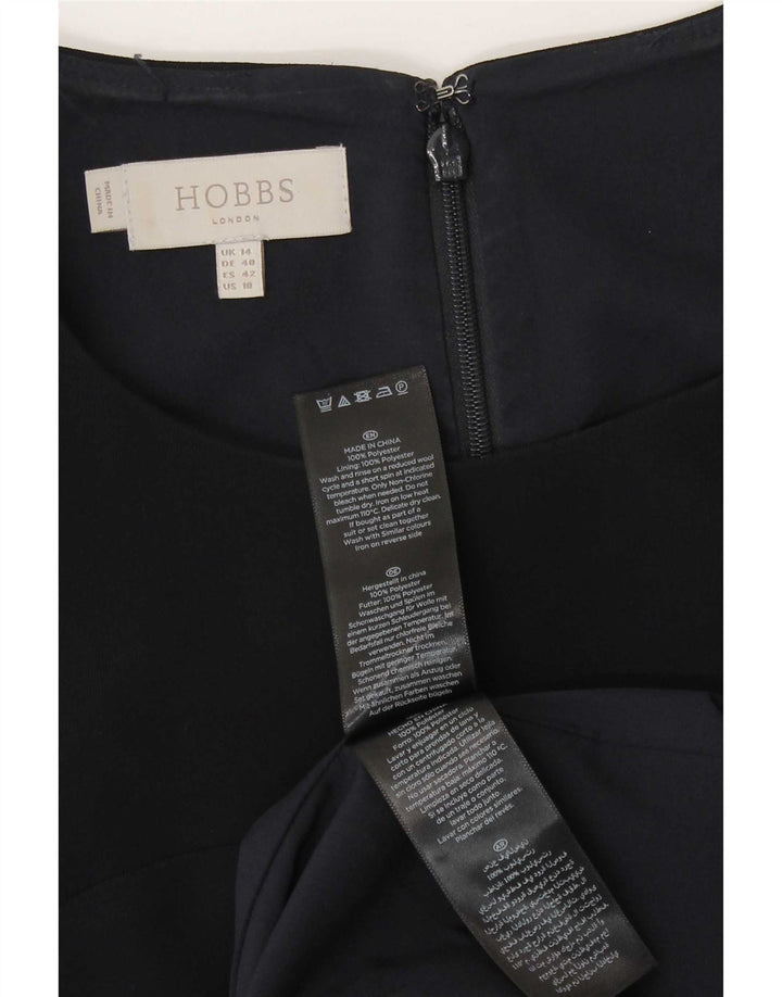 Rochie hobbs pentru femei fără mâneci, UK 14, mare, albastru, poliester